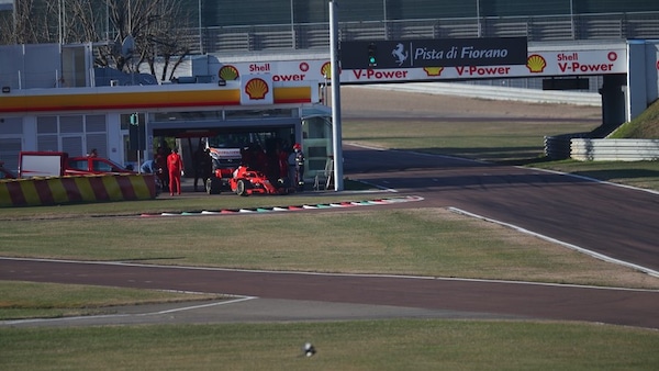 Ferrari, test di Fiorano, day 5: Sainz ancora in pista