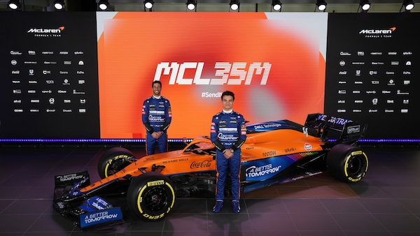 Nuova McLaren MCL35M, Norris: "Il mio 2021 con Ricciardo? Da leader"