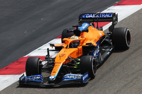 Test, day-1, mattina: Ricciardo al comando, Leclerc ko