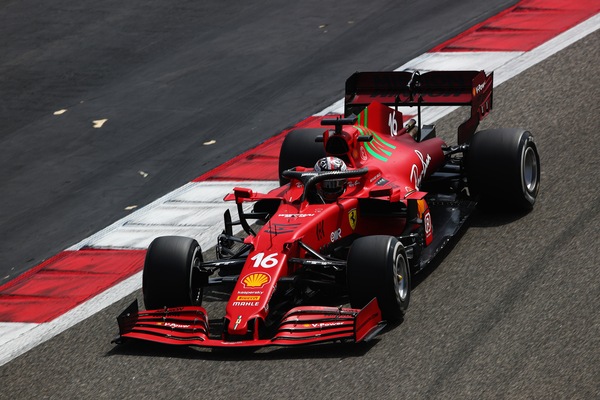 Test Barhain 2021, Leclerc: "La SF21 si comporta come vogliamo"