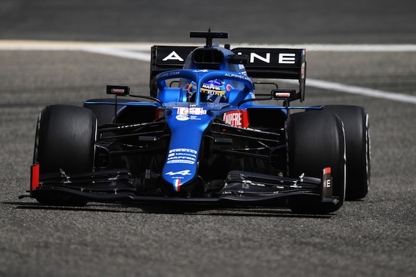 Alonso, Alpine cerca in pista i dati delle simulazioni