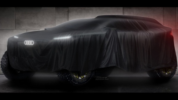 Dakar 2022, il prototipo Audi avrà 3 motori elettrici e un 2.0 TFSI