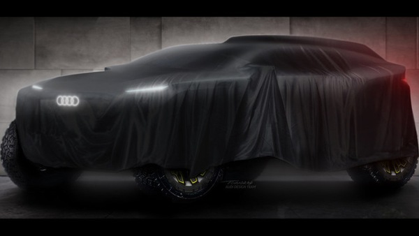 Dakar 2022, il prototipo Audi avrà 3 motori elettrici e un 2.0 TFSI