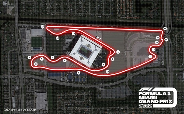Ufficiale: il GP di Miami nel calendario F1 2022
