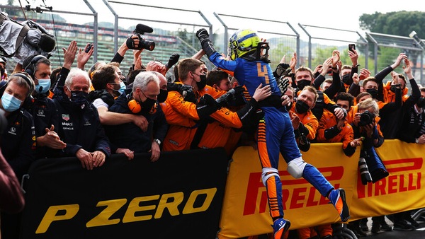 GP Emilia Romagna, Norris: "Lewis era troppo veloce, ma sono contento"