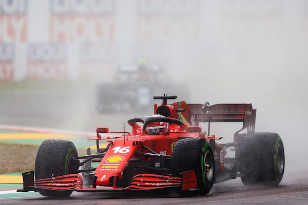 GP Emilia Romagna, Leclerc: "Sofferto nei rettilinei, ma siamo contenti"