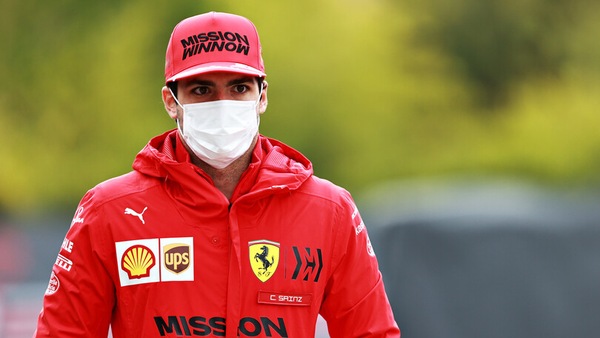 Ferrari, Sainz in pista a Fiorano con una SF71H