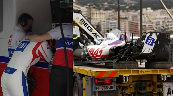 GP Monaco, Mick Schumacher va a muro e non corre le qualifiche