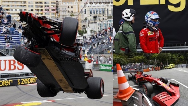 Ferrari, Leclerc pole a Monaco rovinata dall'incidente alle Piscine? FOTO