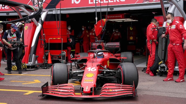 Ferrari, il mozzo ruota all'origine del ritiro di Leclerc a Monaco