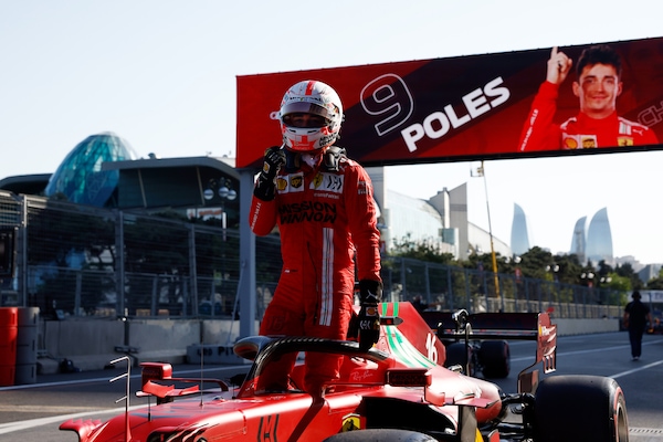 GP Azerbaijan, qualifiche: pole position per Leclerc, Hamilton 2°