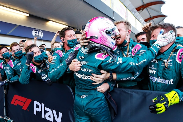 Vettel, primo podio per l'Aston Martin: "Grande gara, significa tantissimo"