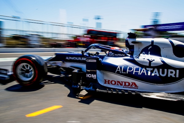 AlphaTauri super a Baku: Gasly euforico, Tsunoda vuole di più