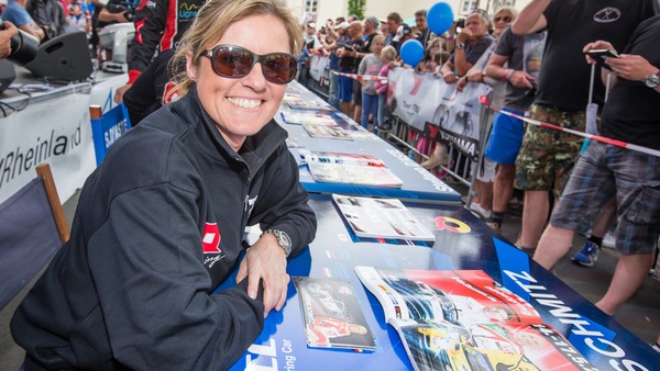 Sabine Schmitz, il Nürburgring le dedica la prima curva del Nordschleife