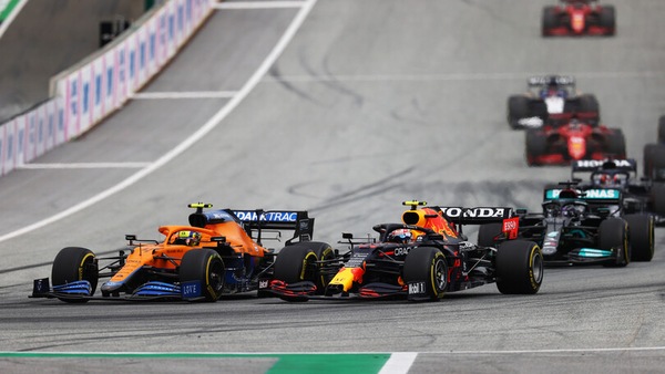 Norris-Perez, la visione di Masi: "Scenario diverso da un incidente al primo giro"