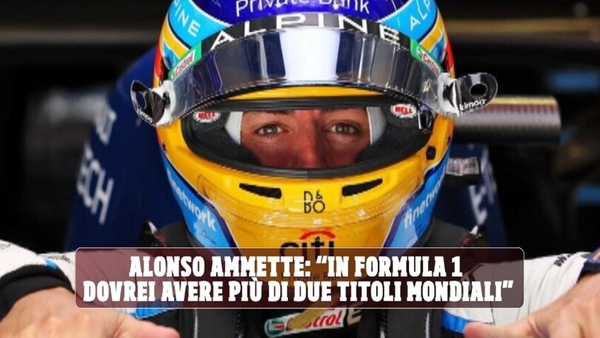F1, Alonso si sfoga: “Avrei potuto vincere 5 o 6 titoli iridati, ma…"
