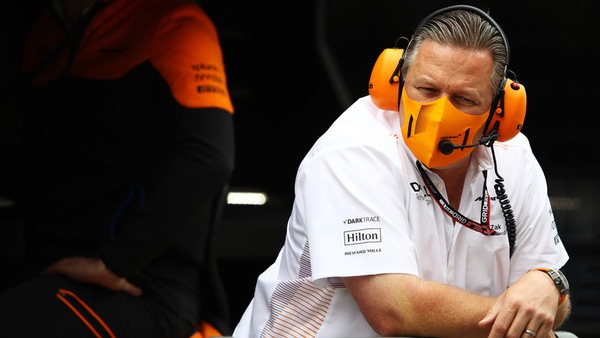McLaren, Brown e altri due membri dello staff positivi al Covid