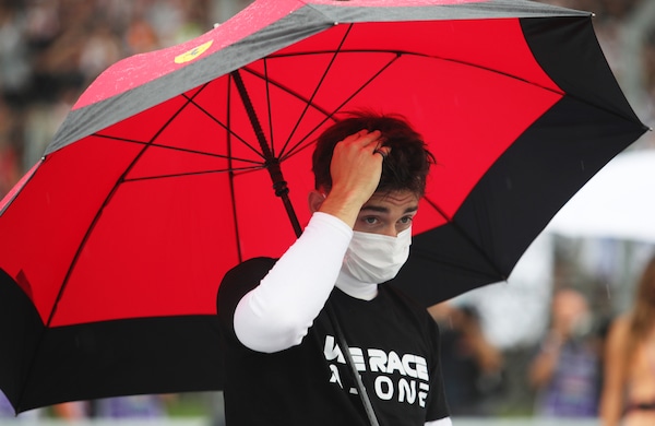 Leclerc ko al primo giro del GP d'Ungheria: "Bella partita a bowling: è una m***a"