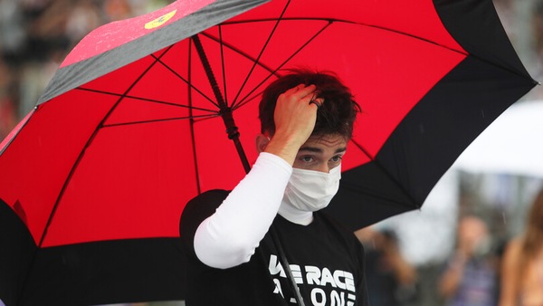 Leclerc ko al primo giro del GP d'Ungheria: "Bella partita a bowling: è una m***a"