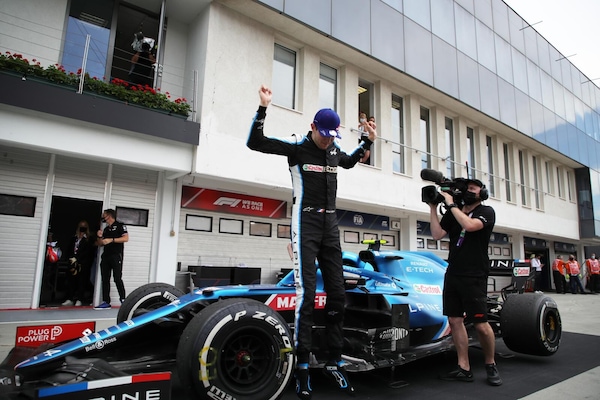 GP Ungheria: gara pazzesca, vince Ocon davanti a Vettel e Hamilton