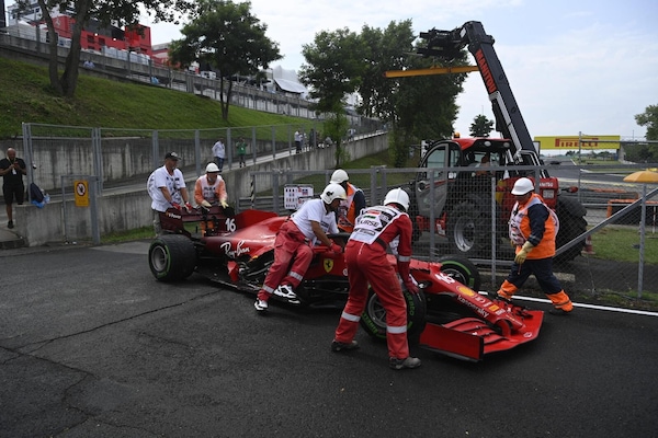 Ferrari: la power unit di Leclerc inutilizzabile dopo il GP d'Ungheria