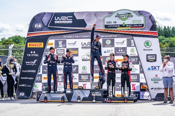 Rally d'Ypres: Neuville vince in casa e porta Hyundai in trionfo