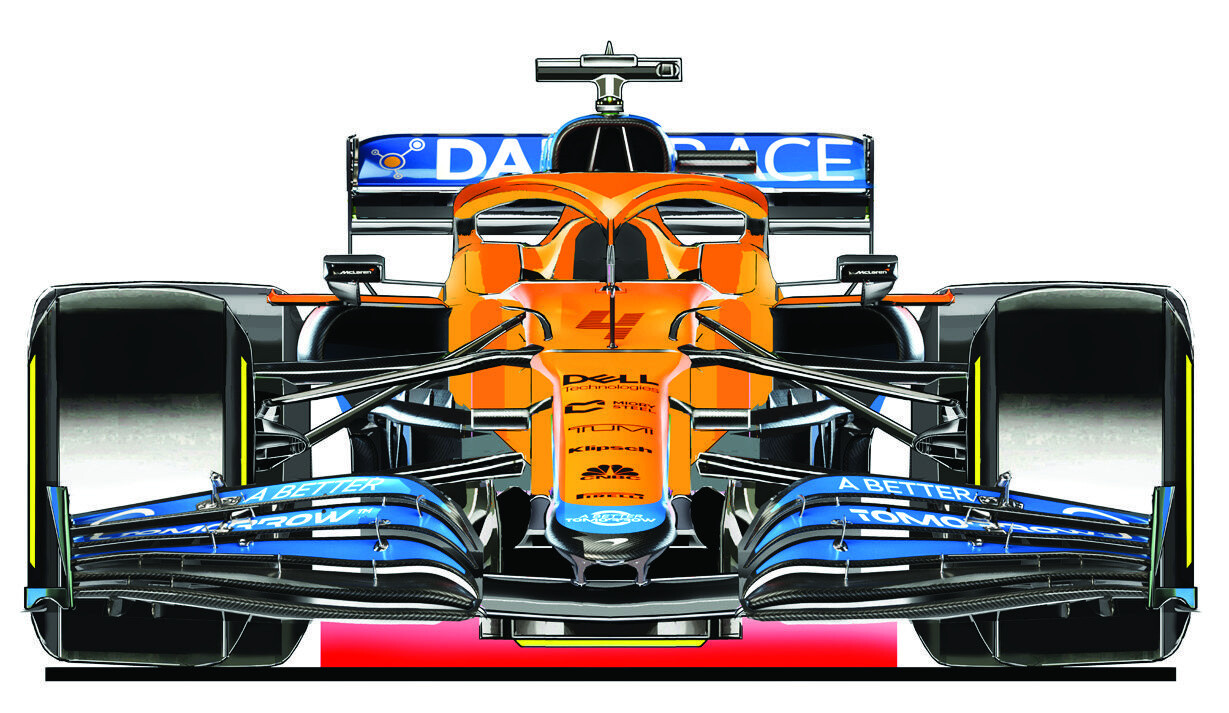 McLaren MCL35M, la sfida alla Ferrari per il terzo posto nel mondiale