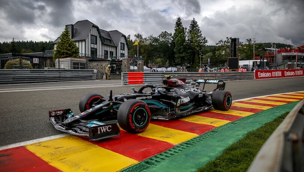 Bottas, Mercedes "scarica" per un GP Belgio di rincorsa