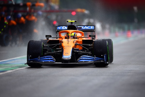Lando Norris, incidente senza conseguenze: al GP Belgio ci sarà