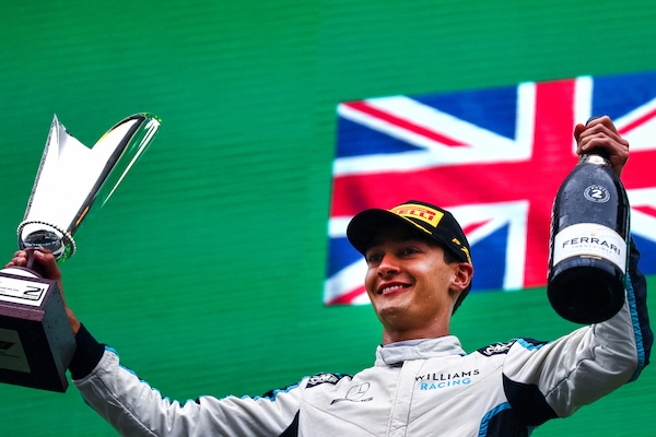 GP Belgio, primo podio per Russell: "Un premio per il team"