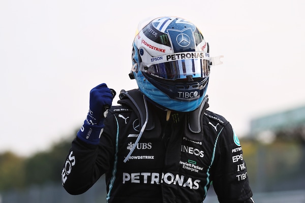 Bottas: "Bellissima sensazione, e ho pure dato la scia a Lewis"