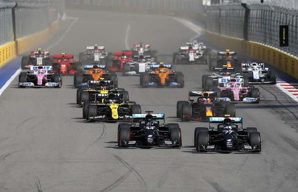 GP Russia, gli orari di Sky e Tv8