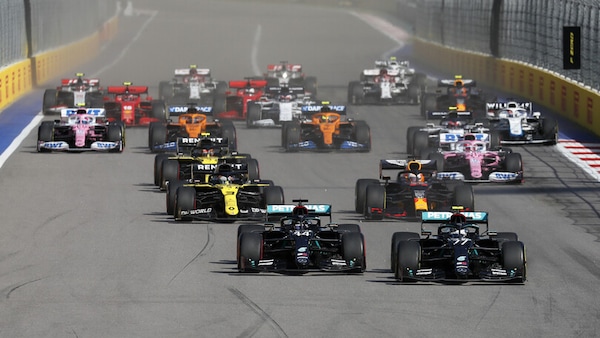 GP Russia, gli orari di Sky e Tv8