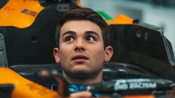 McLaren, O'Ward fa il sedile in vista del test