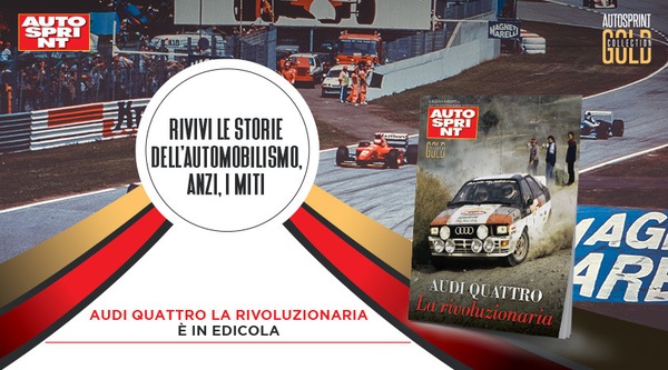 In edicola un nuovo  Autosprint Gold Collection: Audi Quattro, la rivoluzionaria