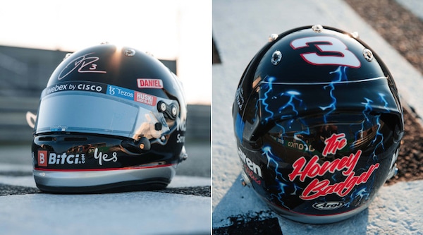 GP Usa, casco speciale per Ricciardo: omaggio a Dale Earnhardt