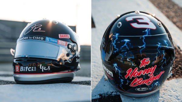GP Usa, casco speciale per Ricciardo: omaggio a Dale Earnhardt