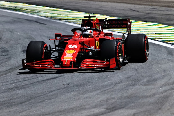 GP Brasile, Leclerc: "Dovevo fare meglio di sabato, ci sono riuscito"
