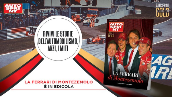 In edicola un nuovo numero di AS Gold Collection: la Ferrari di Montezemolo