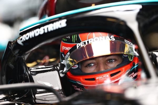 Russell, primo giorno al simulatore Mercedes
