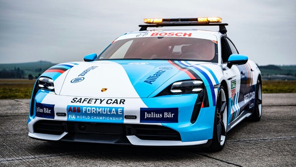 Formula E, la Porsche Taycan è la nuova Safety Car