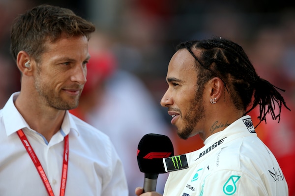 Button: "Hamilton non mollerà, vuole diventare il più vincente di sempre in F1"