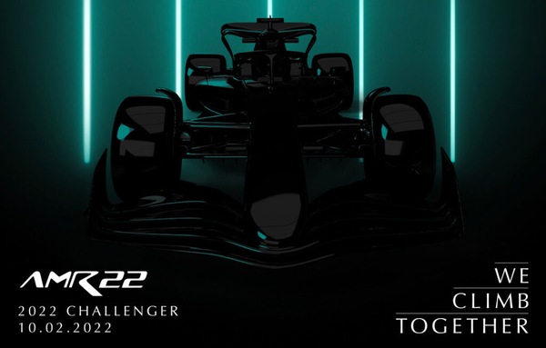 Nuova Aston Martin AMR22: segui la presentazione in diretta VIDEO