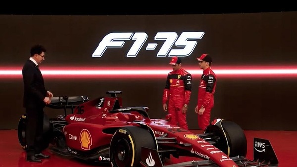 Nuova Ferrari F1-75, Sainz: "Ci sono aspettative molto alte, ma sono pronto"