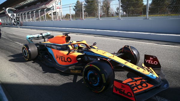 Test Barcellona, day-1: Norris davanti alle Ferrari, Verstappen maratoneta