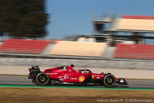 Test Barcellona, day-2, Sainz: "La prima posizione non conta nulla"