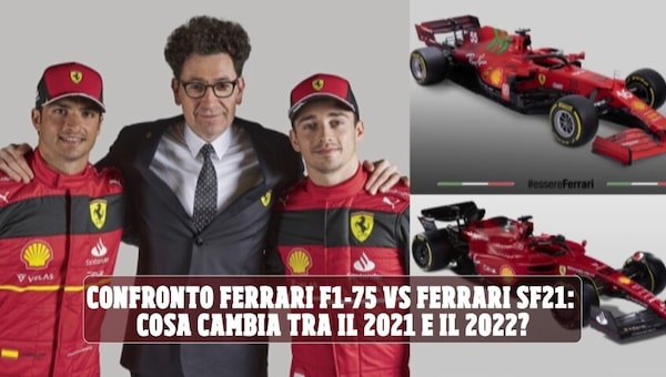 Nuova Ferrari F1-75: la Rossa coraggiosa e aggressiva per il Mondiale 2022