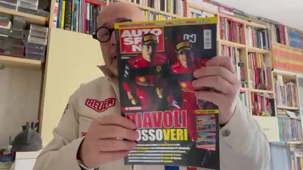 Sul nuovo numero speciale di As: "Il meraviglioso Bahrain della Ferrari di Leclerc e Sainz"