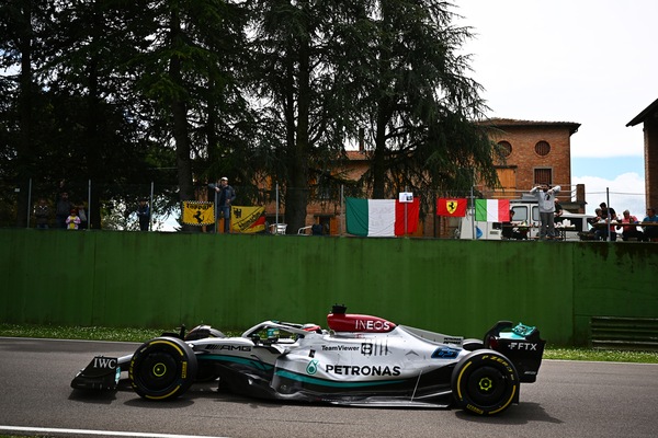 GP Emilia-Romagna, FP2: Russell davanti a tutti