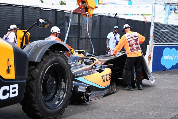 GP Miami, l'incidente di Lando Norris